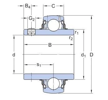 YAR 203/12-2F Insert Bearings