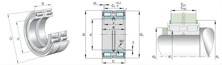 INA SL04200-D-PP - Full Complement Cylindrical Roller Bearing